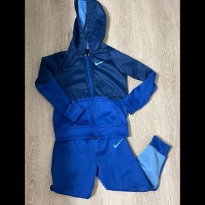 Nike set color blue, kids, 4T
